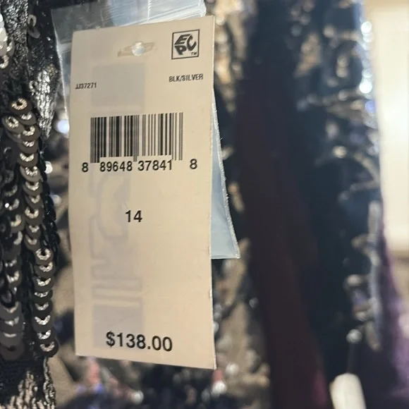 Beautiful beaded black dress​